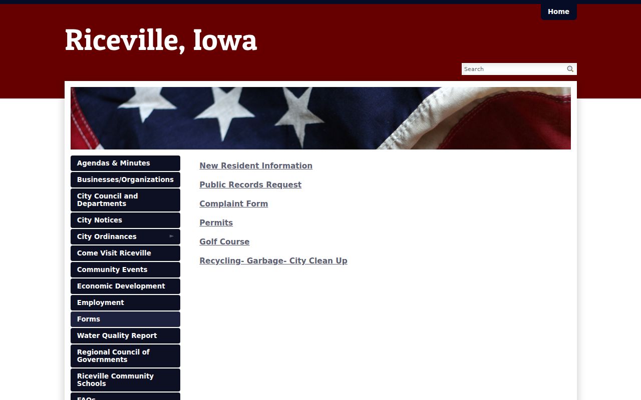 Riceville record check official public records forms hub